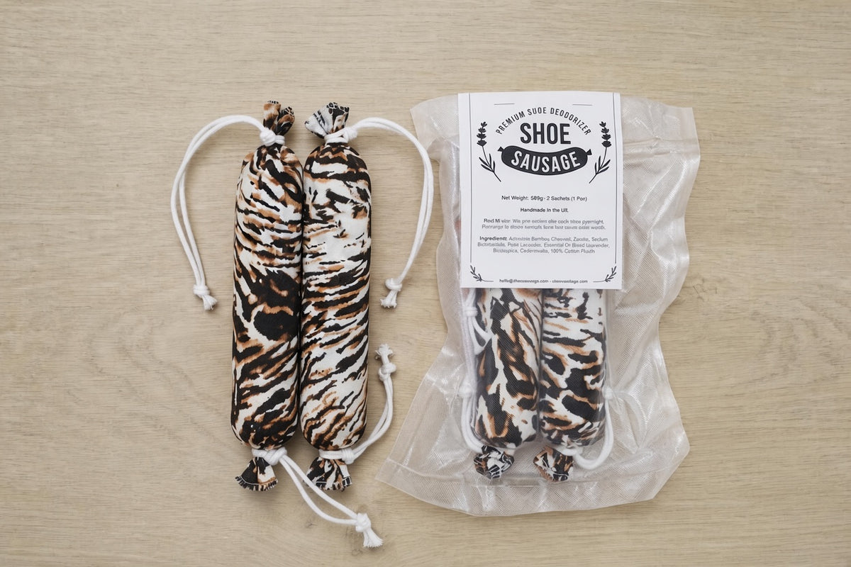 Bamboo Charcoal Shoe Deodoriser Sachets – Natural & Reusable